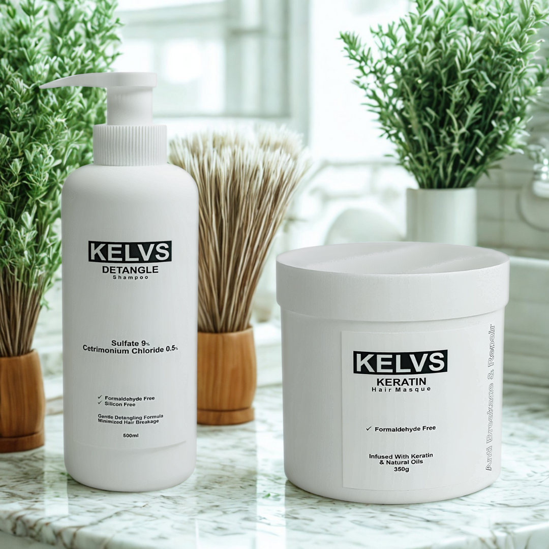 KELVS Keratin + Detangle Combo